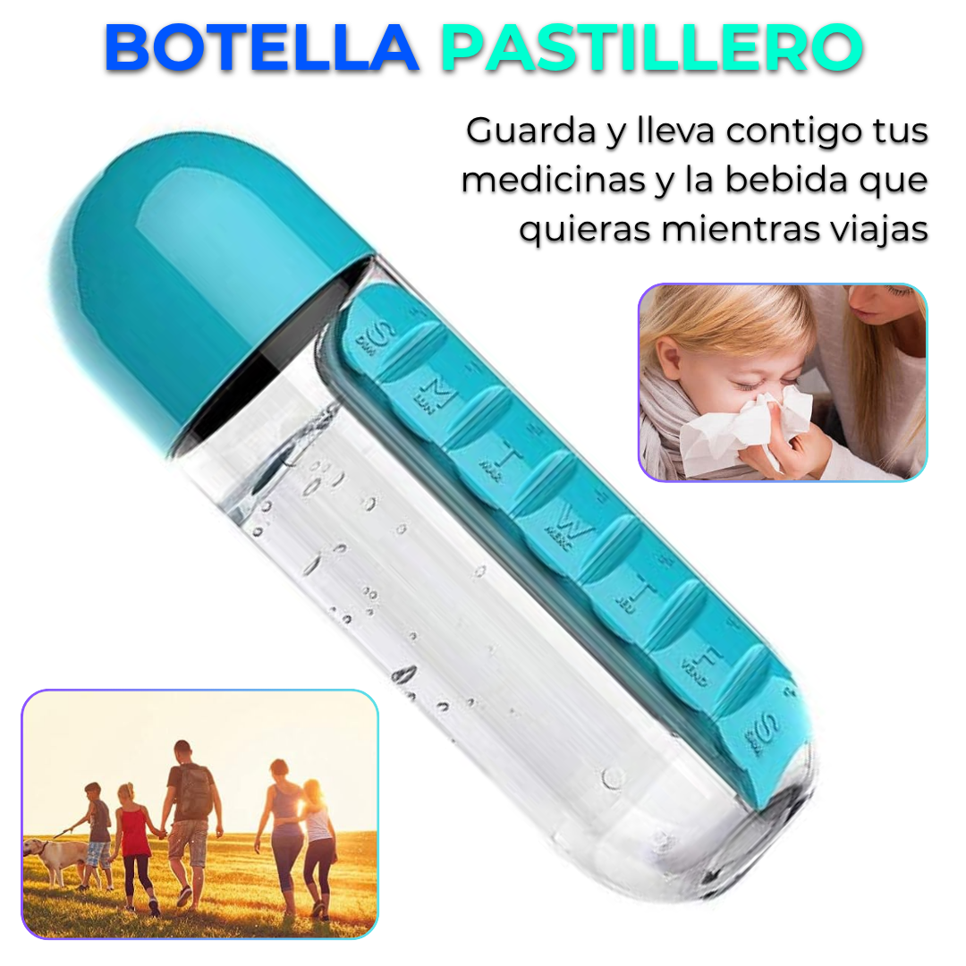 Vitacore™: Botella Pastillero 7 días