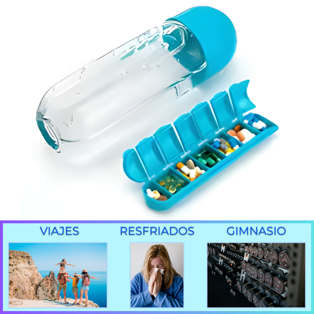 Vitacore™: Botella Pastillero 7 días